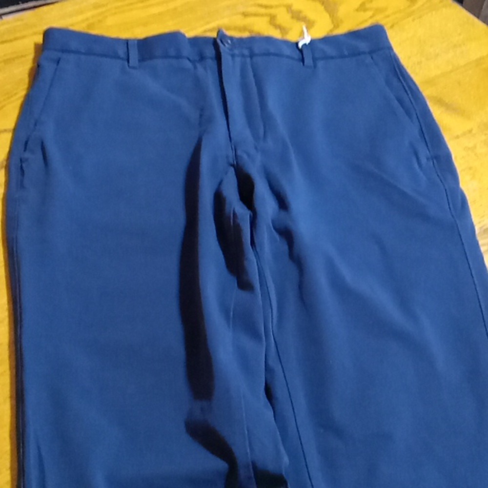 EVERLANE MEN'S Slacks Pants 32 x 30 Trousers NAVY BLUE NEW SLIM FIT Chino Work